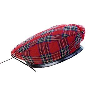 Plaid Beret | Hair Accessory
